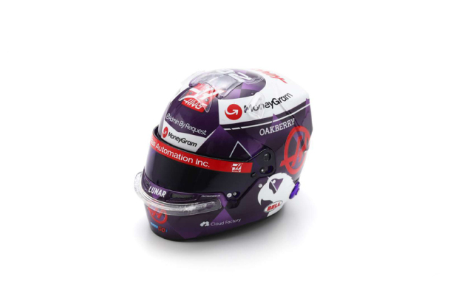 スパーク 1/5 K.マグヌッセン 2024年モナコGP限定ヘルメット 