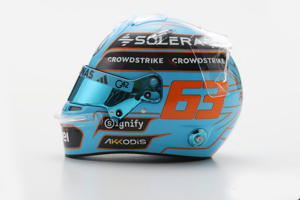 スパーク 1/5 G.ラッセル 2025年イギリスGP限定ヘルメット