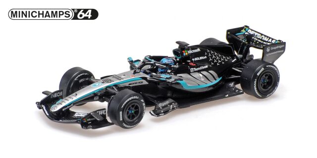 ミニチャンプス 640260163 1/64 メルセデス W17 G.ラッセル 2026年オーストラリアGP 優勝