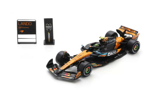 スパーク  1/64 マクラーレン MCL39 ランド・ノリス 2025年F1ワールドチャンピオン　