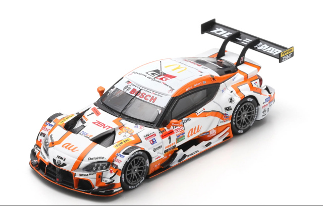 スパーク 64SGT25001 1/64 au TOM'S GRスープラ No.1 2025年スーパーGT GT500 坪井翔／山下健太