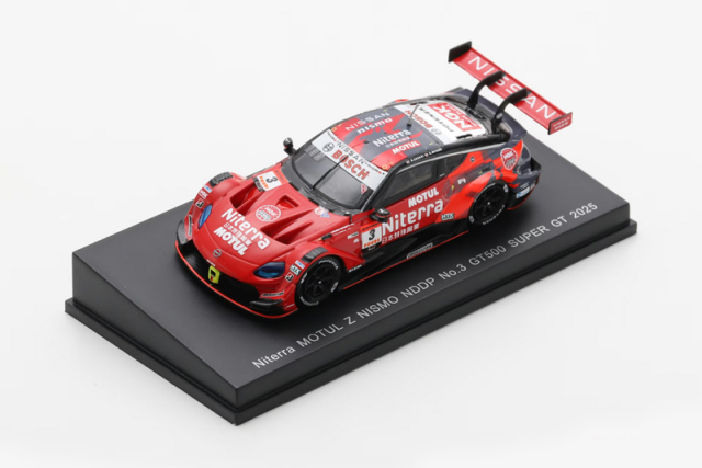 スパーク 1/64 Niterra MOTUL Z NISMO NDDP No.3 GT500 SUPER GT 2025(佐々木大樹／三宅淳詞)