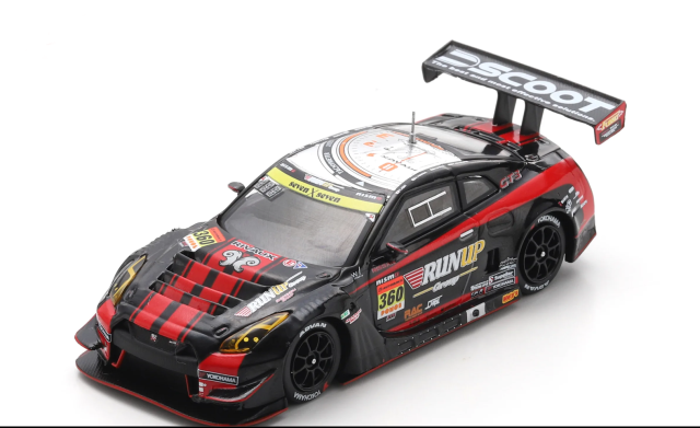 スパーク 1/64 RUNUP RIVAUX GT-R 青木孝行／荒川麟 2025年SUPER GT GT300 No.360