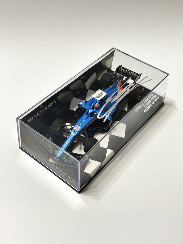 E.オコン直筆サイン入 ミニチャンプス 1/43 アルピーヌA521 TYPEA F1