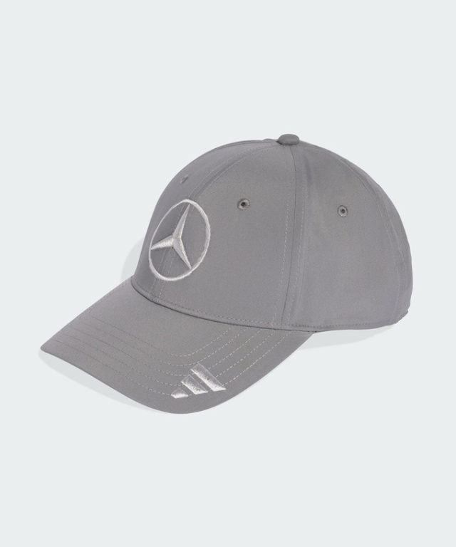 メルセデス F1 チーム 2025 チームキャップ　グレー(adidas社製)