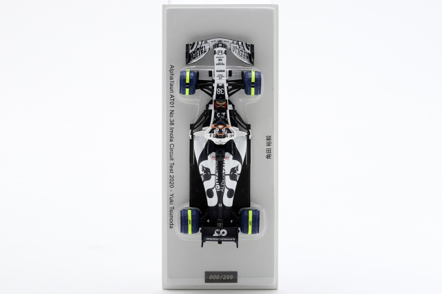 スパーク　海外別注限定品　1/43 AT01 角田裕毅 20年イモラテスト スパーク海外別注限定品 1/43 アルファタウリ・ホンダ AT01 角田
