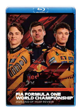 【メール便可】【当店オリジナル特典(JayHiranoカメラマンポストカード付)】2025 FIA F1世界選手権総集編 完全日本語版(ブルーレイ版)