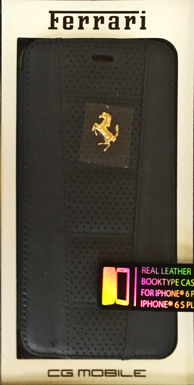 アウトレットsale品 フェラーリiphone6splus 6plus対応 専用本革手帳型ケース カードポケット収納付 Sale 1900 F１グッズ ミニカーの専門店 Grandprix