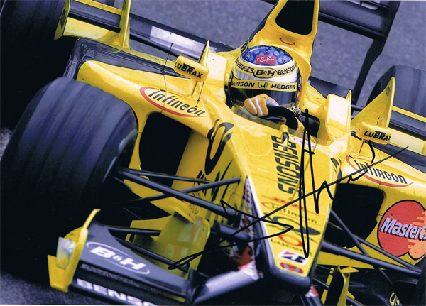 J.アレジ　直筆サイン入りフォト　