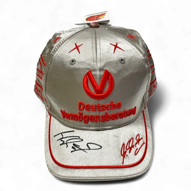 ミハエル・シューマッハ直筆サイン入 2011 メルセデス ドライバーズCAP