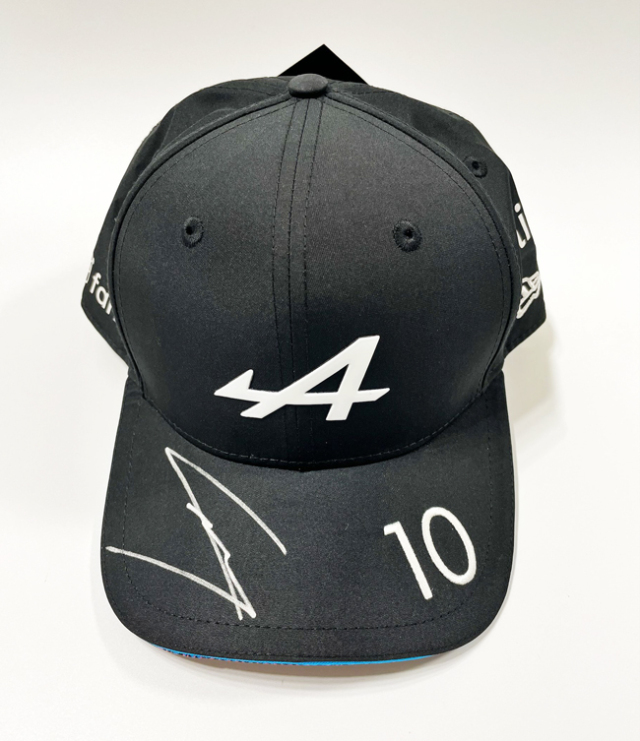 SALE】P.ガスリー直筆サイン入 2023 アルピーヌ F1 ドライバーズ 