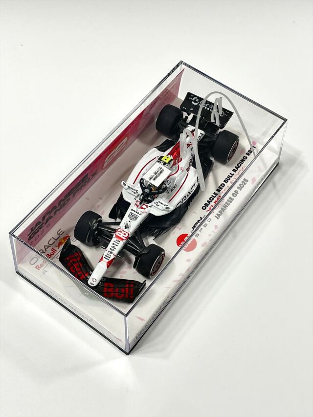 角田裕毅直筆サイン入 ミニチャンプス 1/43 京商別注 レッドブル RB21