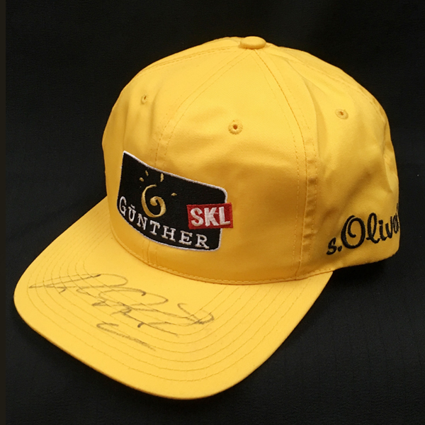 【SALE】R.シューマッハ　ジョーダン時代 直筆サイン入　キャップ　