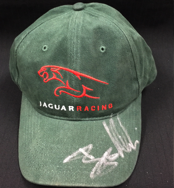 SALE】B.ビルドハイム直筆サイン入 ジャガー時代 キャップ F1