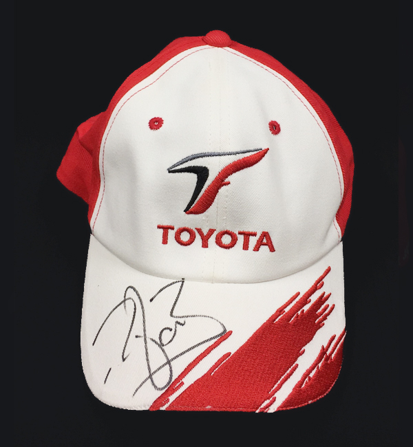 SALE】R.ブリスコー直筆サイン入 トヨタ時代 2004年日本GPキャップ F1