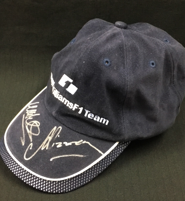 セール！直筆サイン入りF 1グランプリキャップ他 F1グッズ・ミニカーの専門店 GRANDPRIX