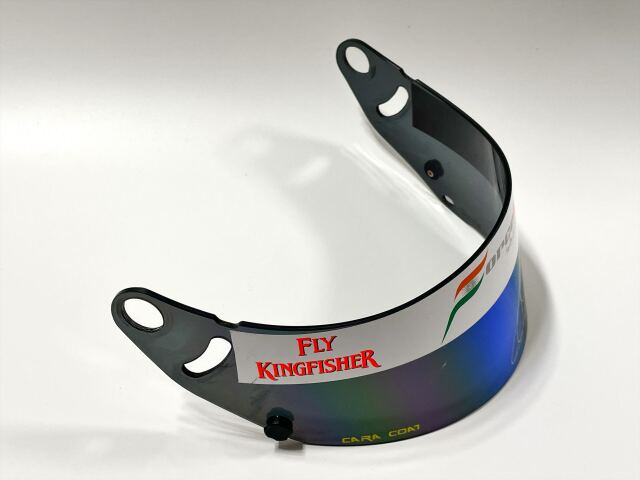 特価1点もの】A.スーティル 直筆サイン入り 本人用ヘルメットバイザー