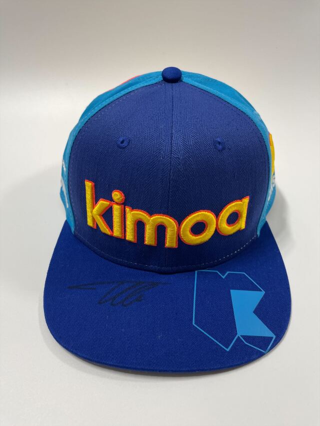 特価キャップ】F.アロンソ直筆サイン入 KIMOAキャップ F1グッズ