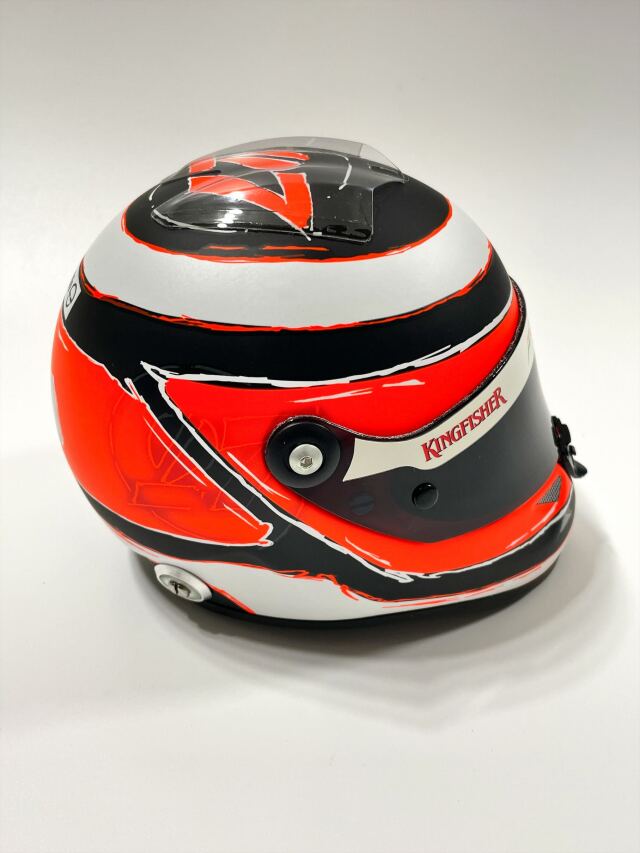 N.ヒュルケンベルグ 直筆サイン入り Schuberth フォース インディア