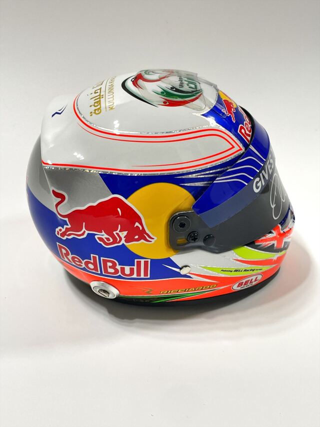 D.リカルド 直筆サイン入り BELL トロロッソ 2014 ヘルメット F1