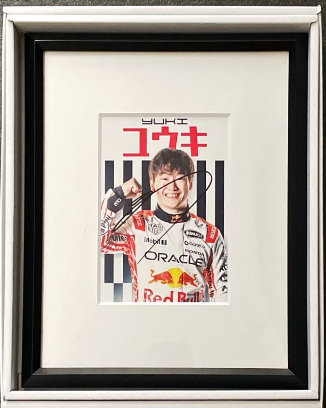 1/1 0時販売開始1/8より順次発送・新春初売り】角田裕毅直筆サイン入