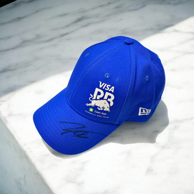 I.ハジャー直筆サイン入RBチームキャップ(市販品)