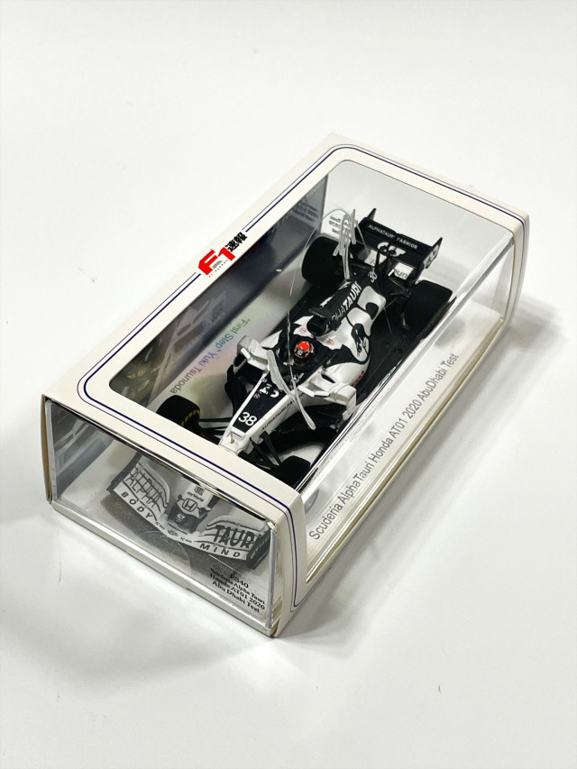 角田裕毅 直筆サイン入 【F1速報別注】スパーク 1/43 アルファタウリ