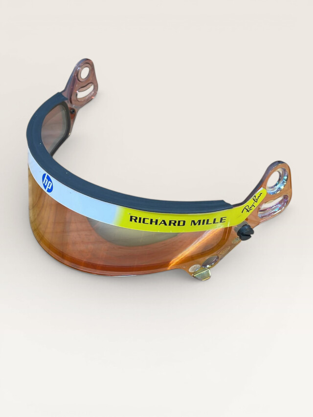 2026 L.ハミルトン 本人用実使用 ヘルメットバイザー