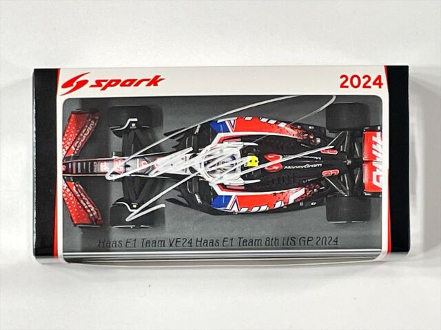 N.ヒュルケンベルグ直筆サイン入 スパーク 1/43 ハースF1 VF24 N