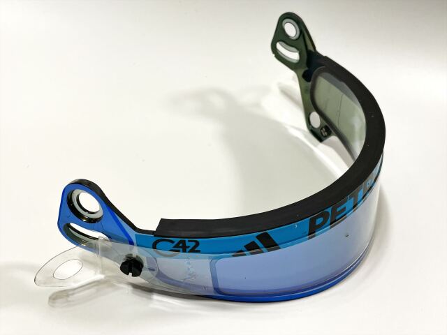 2026 G.ラッセル 本人用実使用 ヘルメットバイザー F1グッズ