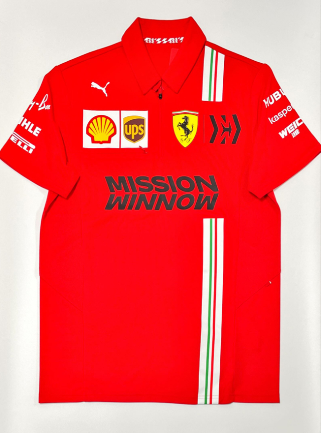 2020 フェラーリ(FERRARI F1) チーム支給品 チームスタッフポロシャツ  