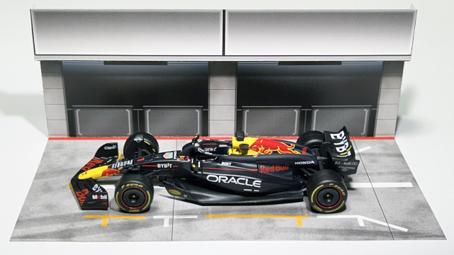 当店オリジナルアイテム】【1/43 SCALE PITBOX DIORAMA TYPEA】※モデル