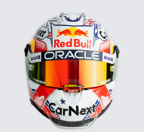並行輸入品】 M.フェルスタッペン 2022年アメリカGP レッドブル 1/2