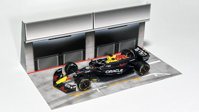 当店オリジナルアイテム】【1/43 SCALE PITBOX DIORAMA TYPEA】※モデル