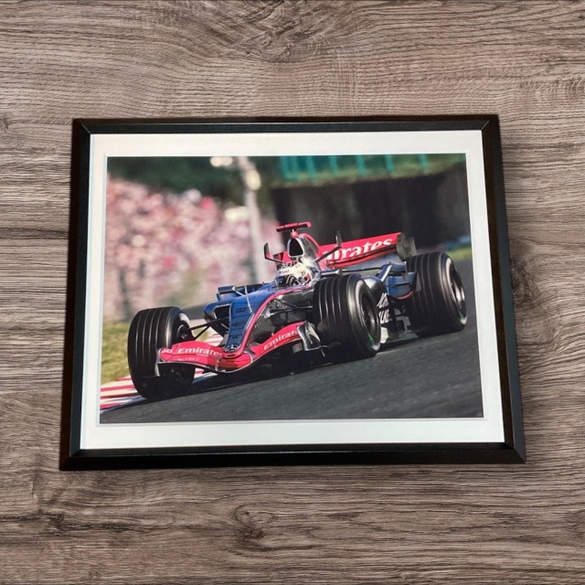 K.ライコネン　マクラーレン時代フォト(額装品) TYPE-E