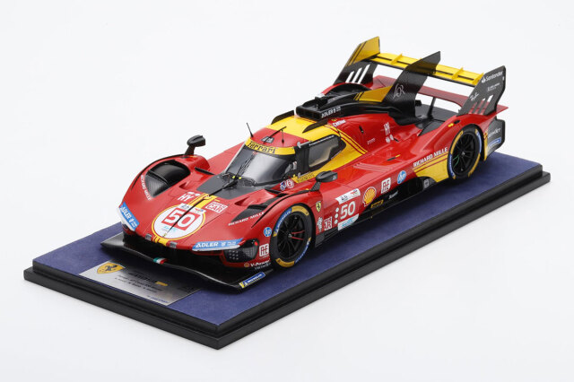 ルックスマート  1/18 フェラーリ 499P No.50 FERRARI AF CORSE 2024年ルマン24時間レース優勝 A.Fuoco-M.Molina-N.Nielsen