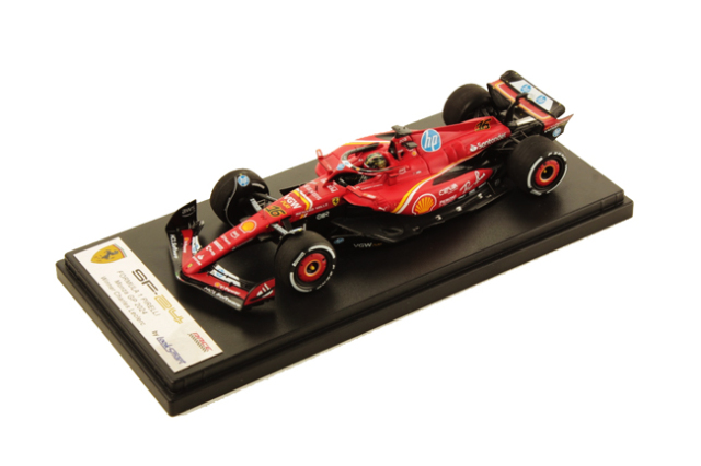 ルックスマート 1/43 フェラーリ SF24 C.ルクレール 2024年イタリアGP(MONZA)優勝 No.16