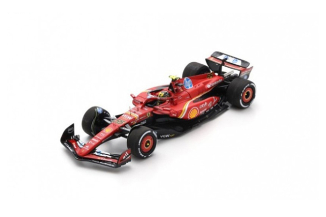 ルックスマート 1/43 フェラーリ SF24 C.サインツ 2024年イタリアGP(MONZA)4位 No.55