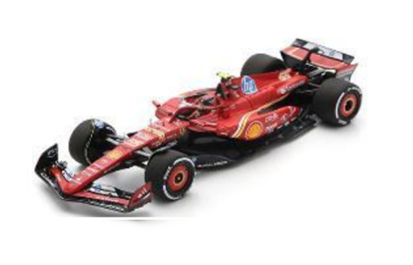 ルックスマート 1/43 フェラーリ SF24 C.サインツ 2024年GPアメリカ(オースティン)2位 No.55 