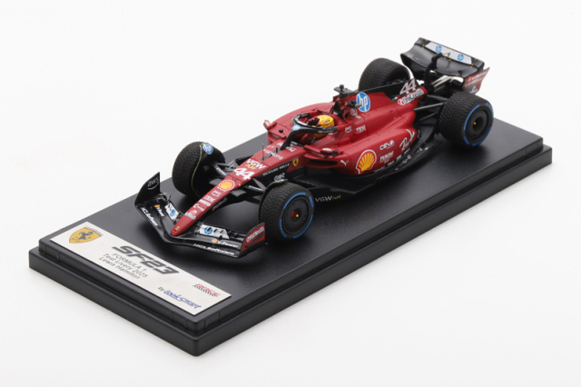 ルックスマート 1/43 フェラーリ SF-23 L.ハミルトン 2025フィオラノテスト