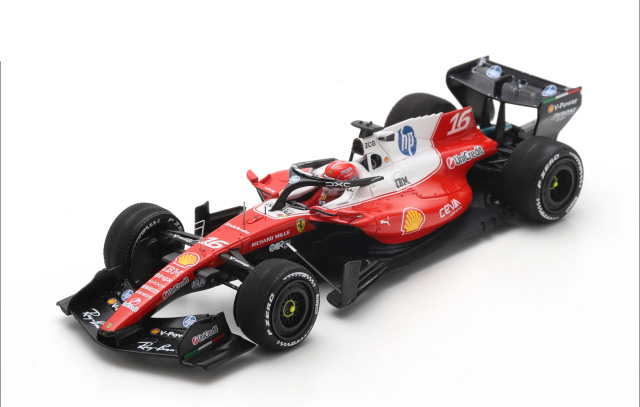 ルックスマート LSF1082 1/43 フェラーリ SF-26 C.ルクレール 2026年日本GP 3位 No.16