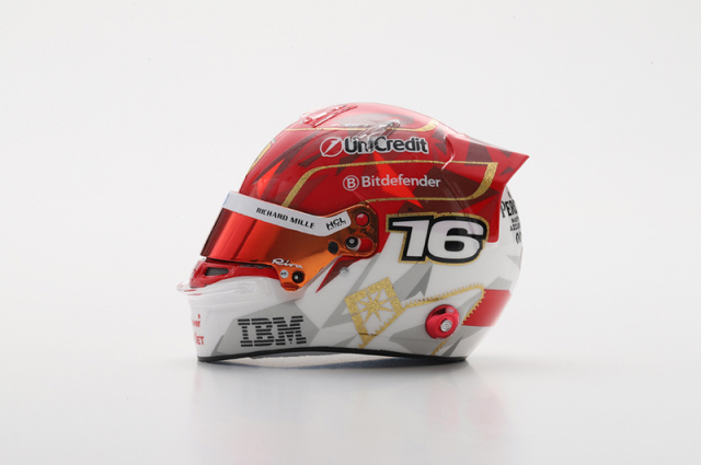 ルックスマート 1/5 C.ルクレール 2025年ラスベガスGP ヘルメット
