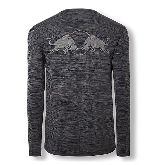 Red Bull Athletes Collection レッドブルアスリートコレクション アスリート用ロングスリーブｔシャツ グレー F１グッズ ミニカーの専門店 Grandprix