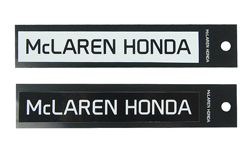 マクラーレン　ホンダ 2015　ロゴステッカーS