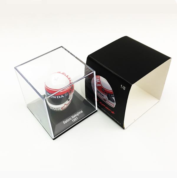 F1ショップ グランプリ別注 スパーク 1/8  中嶋 悟ヘルメットコレクション 第5弾 1991年仕様