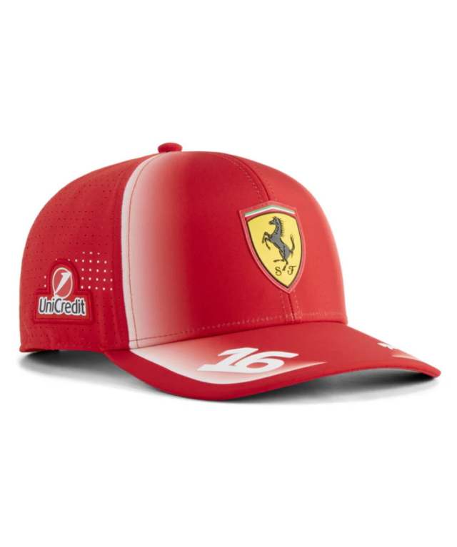 PUMAｘFERRARI フェラーリ 2026   C.ルクレールレプリカドライバーズキャップ 