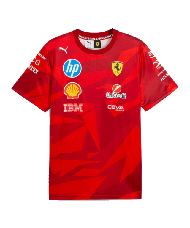 2025 フェラーリ チーム Tシャツ　ラスベガスGP限定(PUMA製)