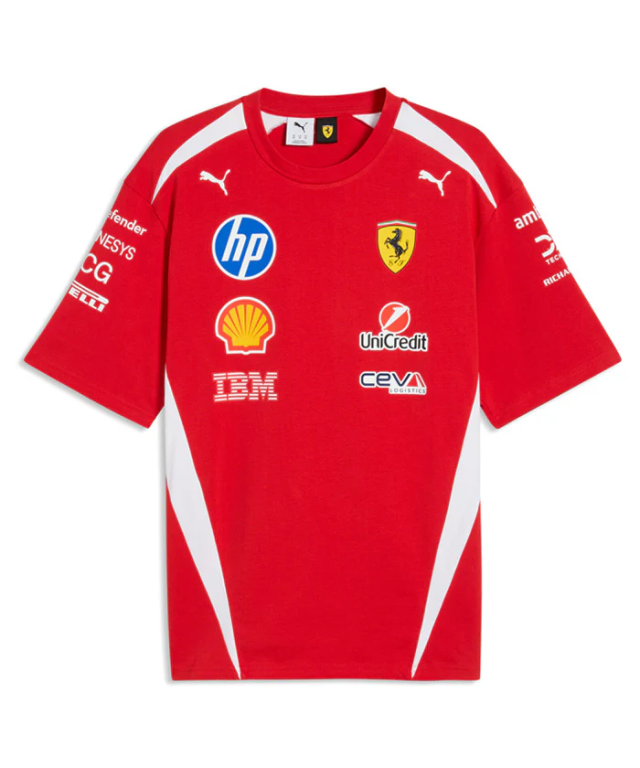 PUMA ｘ　フェラーリ  2026 チームレプリカ Tシャツドライバーズver