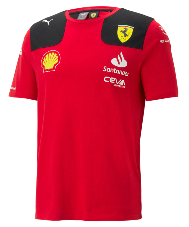 PUMA FERRARI 2023FW フェラーリ チームレプリカ Tシャツ F1グッズ 