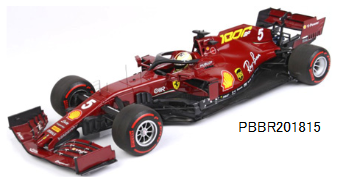 【MINICHAMPS Exclusive x BBRMODELS(PBBR201815)ご予約商品22/4/24締切】1/18 フェラーリ SF1000 S.ベッテル トスカーナGP 2020 F1参戦1000戦目スペシャルカラー 予価 税込￥30800